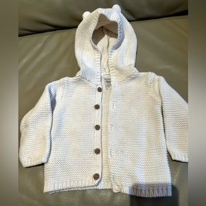 Carter’s hooded cardigan